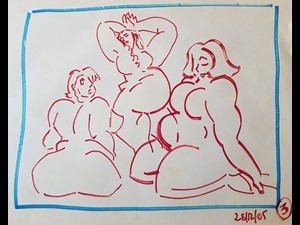 Female Figures Study