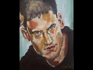 Retrato de Wentworth Miller