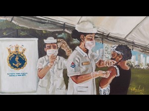 Campanha de Vacinação pela Marinha em São Paulo