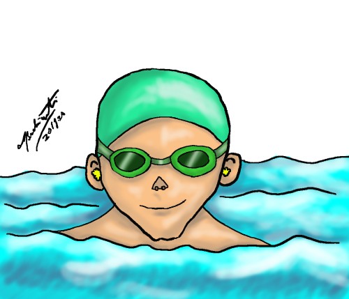 Cerume e piscina/mar